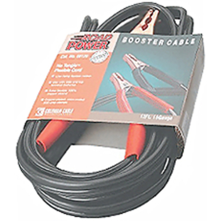 COLEMAN CABLE 81208808 BOOSTER CABLE 10 GAUGE 12FT SLEEVE 081208808